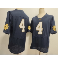 Men Norte Dame Fighting Irish #4 Jeremiyah Love Navy Stitched NCAA Jersey Men Norte Dame Fighting Irish #4 Jeremiyah Love Navy Stitched NCAA Jersey