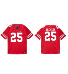 Men Ohio State Buckeyes Nike #25 Bo Jackson Student Athlete Scarlet Football Jersey Men Ohio State Buckeyes Nike #25 Bo Jackson Student Athlete Scarlet Football Jersey