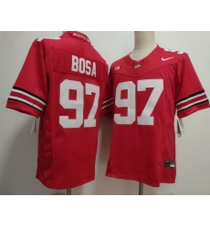 Men's Ohio State Buckeyes #97 Nick Bosa #97 Joey Bosa Red Stitched NCAA Jersey Men's Ohio State Buckeyes #97 Nick Bosa #97 Joey Bosa Red Stitched NCAA Jersey