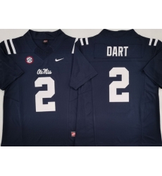Men Ole Miss Rebels College #2 Jaxson Dart Navy Stitched NCAA Jersey Men Ole Miss Rebels College #2 Jaxson Dart Navy Stitched NCAA Jersey