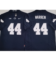 Men Penn State #44 Tyler Warren Blue Stitched NCAA Jersey