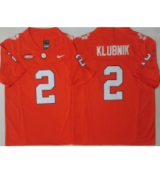 Men Clemson Tigers Orange #2 Cade Klubnik Stitched F U S E NCAA Jersey Men Clemson Tigers Orange #2 Cade Klubnik Stitched F U S E NCAA Jersey