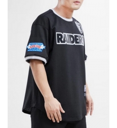 Custom MEN NFL Las Vegas Raiders LOGO CLASSIC MESH BUTTON UP SHIRT Black Custom MEN NFL Las Vegas Raiders LOGO CLASSIC MESH BUTTON UP SHIRT Black