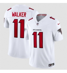 Men Atlanta Falcons 11 Jalon Walker White 2026 New F U S E Vapor Untouchable Limited Stitched Football Jersey Men Atlanta Falcons 11 Jalon Walker White 2026 New F U S E Vapor Untouchable Limited Stitched Football Jersey