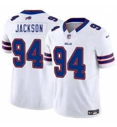 Men Buffalo Bills 94 Landon Jackson Blue 2025 Draft F U S E  Vapor Untouchable Limited Stitched Football Jersey