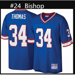 Mitchell & Ness Men's Buffalo Bills Cole Bishop #24 Royal 1990 Throwback Jersey