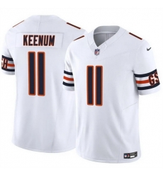 Men Chicago Bears 11 Case Keenum White 2025 F U S E Vapor Untouchable Limited Stitched Football Jersey Men Chicago Bears 11 Case Keenum White 2025 F U S E Vapor Untouchable Limited Stitched Football Jersey