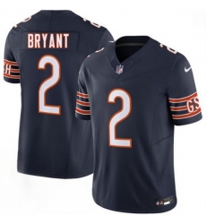 Men Chicago Bears  2 Coby Bryant Navy 2026 F U S E  Vapor Untouchable Limited Stitched Football Jersey
