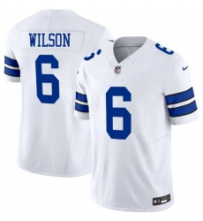 Men Dallas Cowboys 6 Donovan Wilson White 2025 F U S E Vapor Untouchable Limited Stitched Football Jersey Men Dallas Cowboys 6 Donovan Wilson White 2025 F U S E Vapor Untouchable Limited Stitched Football Jersey