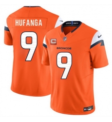 Men Denver Broncos 12 RJ Harvey Orange 2025 F U S E With 1 Star C Patch Vapor Limited Stitched Football Jersey Men Denver Broncos 12 RJ Harvey Orange 2025 F U S E With 1 Star C Patch Vapor Limited Stitched Football Jersey