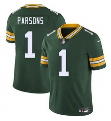 Men Green Bay Packers 1 Micah Parsons Green 2025 Vapor Untouchable Limited Stitched Football Jersey Men Green Bay Packers 1 Micah Parsons Green 2025 Vapor Untouchable Limited Stitched Football Jersey