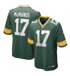 Men Green Bay Packers 17 Brandon McManus Green 2025 Stitched Game Jersey Men Green Bay Packers 17 Brandon McManus Green 2025 Stitched Game Jersey