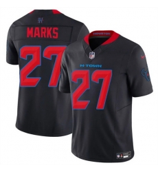 Men Houston Texans 27 Woody Marks Navy 2nd Alternate 2025 F U S E Vapor Limited Stitched Football Jersey Men Houston Texans 27 Woody Marks Navy 2nd Alternate 2025 F U S E Vapor Limited Stitched Football Jersey