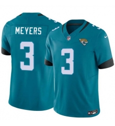 Men Jacksonville Jaguars 3 Jokobi Meyers Teal 2025 F U S E Vapor Untouchable Limited Stitched Jersey Men Jacksonville Jaguars 3 Jokobi Meyers Teal 2025 F U S E Vapor Untouchable Limited Stitched Jersey