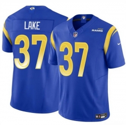 Men Los Angeles Rams 37 Quentin Lake Blue 2025 F U S E  Vapor Untouchable Stitched Football Jersey