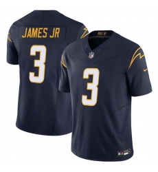 Men Los Angeles Chargers 3 Derwin James JR Navy 2025 F U S E Vapor Limited Stitched Football Jersey Men Los Angeles Chargers 3 Derwin James JR Navy 2025 F U S E Vapor Limited Stitched Football Jersey