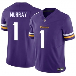 Men Minnesota Vikings  1 Kyler Murray Purple 2026 F U S E  Vapor Untouchable Limited Stitched Jersey