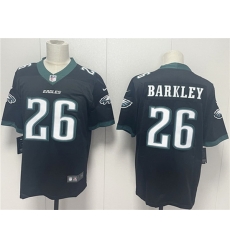 Men Philadelphia Eagles 26 Saquon Barkley Black 2024 New Vapor Untouchable Limited Stitched Football Jersey Men Philadelphia Eagles 26 Saquon Barkley Black 2024 New Vapor Untouchable Limited Stitched Football Jersey