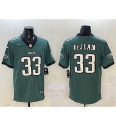 Men Philadelphia Eagles 33 Cooper DeJean Green 2024 New Vapor Untouchable Limited Stitched Football Jersey Men Philadelphia Eagles 33 Cooper DeJean Green 2024 New Vapor Untouchable Limited Stitched Football Jersey