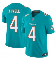 Men Miami Dolphins 4 Tutu Atwell Aqua 2026 F U S E Vapor Limited Stitched Football Jersey Men Miami Dolphins 4 Tutu Atwell Aqua 2026 F U S E Vapor Limited Stitched Football Jersey
