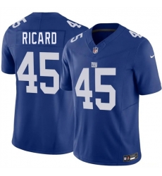 Men New York Giants 45 Patrick Ricard Blue 2026 F U S E Vapor Untouchable Limited Stitched Jersey Men New York Giants 45 Patrick Ricard Blue 2026 F U S E Vapor Untouchable Limited Stitched Jersey