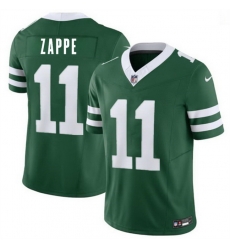 Men New York Jets 11 Bailey Zappe Green 2026 F U S E Vapor Untouchable Limited Stitched Jersey Men New York Jets 11 Bailey Zappe Green 2026 F U S E Vapor Untouchable Limited Stitched Jersey