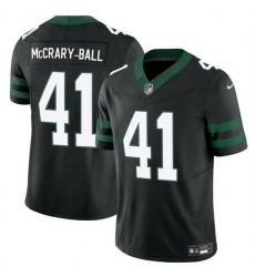 Men New York Jets 41 Marcelino McCrary Ball Black 2025 F U S E Vapor Untouchable Limited Stitched Jersey Men New York Jets 41 Marcelino McCrary Ball Black 2025 F U S E Vapor Untouchable Limited Stitched Jersey