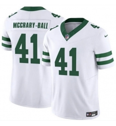 Men New York Jets 41 Marcelino McCrary Ball White 2025 F U S E Vapor Untouchable Limited Stitched Jersey Men New York Jets 41 Marcelino McCrary Ball White 2025 F U S E Vapor Untouchable Limited Stitched Jersey