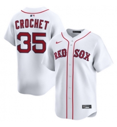 Men Boston Red Sox Nike Home Limited Jersey White Crochet Garrett 35 Men Boston Red Sox Nike Home Limited Jersey White Crochet Garrett 35