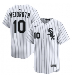 Men Chicago White Sox Nike Home Limited Jersey White Meidroth Chase 10 Men Chicago White Sox Nike Home Limited Jersey White Meidroth Chase 10
