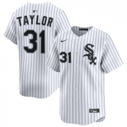 Men Chicago White Sox Nike Home Limited Jersey White Taylor Grant 31