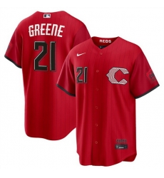 Men Cincinnati Reds 21 Hunter Greene Red 2026 City Connect Stadium Stitched Baseball Jersey Men Cincinnati Reds 21 Hunter Greene Red 2026 City Connect Stadium Stitched Baseball Jersey