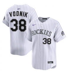 Men Colorado Rockies Nike White Alternate Limited Jersey Vodnik Victor 38 Men Colorado Rockies Nike White Alternate Limited Jersey Vodnik Victor 38