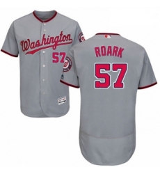 Mens Majestic Washington Nationals 57 Tanner Roark Grey Road Flex Base Authentic Collection MLB Jersey Mens Majestic Washington Nationals 57 Tanner Roark Grey Road Flex Base Authentic Collection MLB Jersey