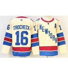 Men New York Rangers 16 Vincent Trocheck Beige 2025 26 Winter Classic With A Patch Stitched Hockey Men New York Rangers 16 Vincent Trocheck Beige 2025 26 Winter Classic With A Patch Stitched Hockey