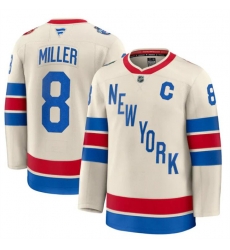 Men New York Rangers 8 J T Miller Beige 2026 Winter Classic With C Patch Stitched Hockey Jersey Men New York Rangers 8 J T Miller Beige 2026 Winter Classic With C Patch Stitched Hockey Jersey