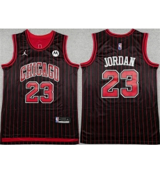 Men Chicago Bulls 23 Michael Jordan Black 2024 25 City Edition Stitched Basketball Jersey Men Chicago Bulls 23 Michael Jordan Black 2024 25 City Edition Stitched Basketball Jersey