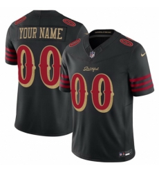 Men Women Youth San Francisco 49ers Active Player Custom Black 2025 F.U.S.E. “Rivalries” Vapor Limited Football Stitched Jersey Men Women Youth San Francisco 49ers Active Player Custom Black 2025 F.U.S.E. “Rivalries” Vapor Limited Football Stitched Jersey