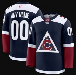 Men Women Youth Colorado Avalanche Fanatics Navy Alternate Premium Custom Jersey