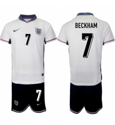 Men England 10 Jude Bellingham 2024 25 White Home Soccer Jersey Suit Men England 10 Jude Bellingham 2024 25 White Home Soccer Jersey Suit
