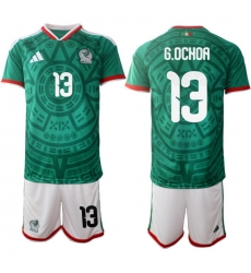 Mexicoa 2026 FIFA World Cup Soccer Jersey Green #13 G.OCHOA Mexicoa 2026 FIFA World Cup Soccer Jersey Green #13 G.OCHOA