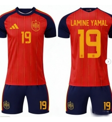 2026 FIFA World Cup Spain Soccer Home Jersey #19