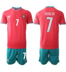 Portugal 2026 FIFA World Cup Soccer Jersey Red Ble #7 RONALDO Portugal 2026 FIFA World Cup Soccer Jersey Red Ble #7 RONALDO