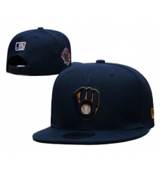 Milwaukee Brewers Snapback Cap 25108 Milwaukee Brewers Snapback Cap 25108