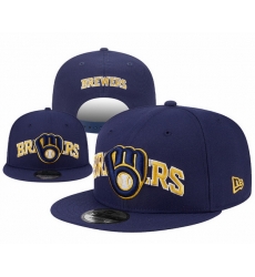 Milwaukee Brewers Snapback Cap 25902 Milwaukee Brewers Snapback Cap 25902