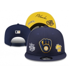 Milwaukee Brewers Snapback Cap 25909 Milwaukee Brewers Snapback Cap 25909