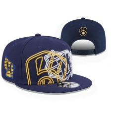 Milwaukee Brewers Snapback Cap 25K T536 Milwaukee Brewers Snapback Cap 25K T536
