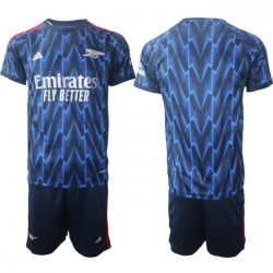 Men Arsenal 2026 Soccer Jerseys Blue BLANK