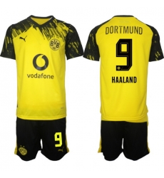 Men Borussia Dortmund 2026 Soccer Jerseys Yellow #9 HAALAND Men Borussia Dortmund 2026 Soccer Jerseys Yellow #9 HAALAND
