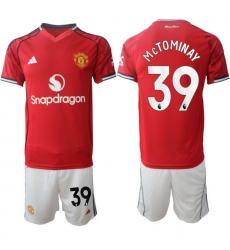 Men Manchester United 2026 Soccer Jerseys Red #39 McTOMINAY Men Manchester United 2026 Soccer Jerseys Red #39 McTOMINAY